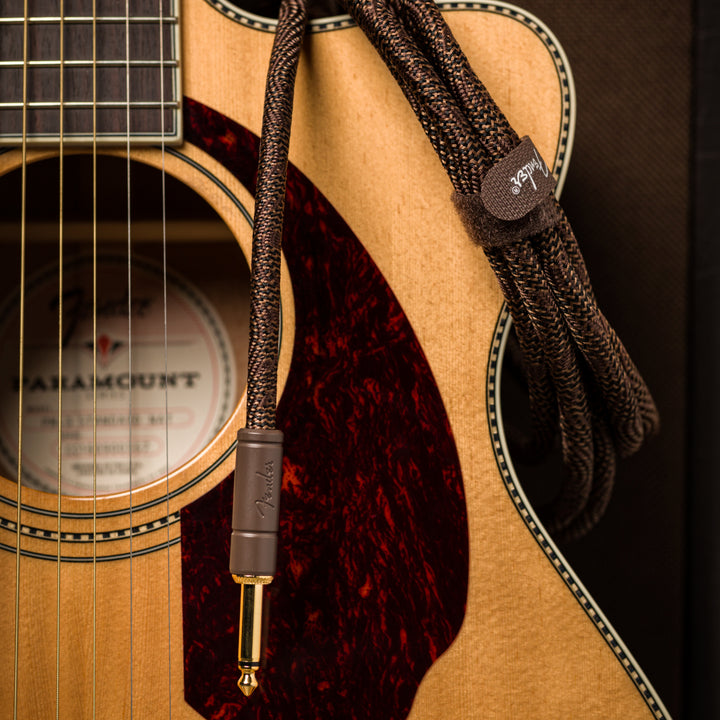 Fender Paramount Acoustic 10 Guitar Cable - Brown