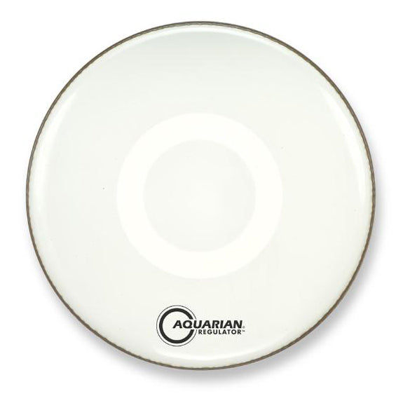 Aquarian RF16WH - Aquarian 16'' Regulator RF Resonant Gloss White Bass Drumhead
