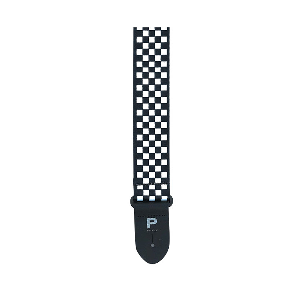Profile PGS400-CHK - 2'' Blk & Wht Checker Polyester Made in Canada