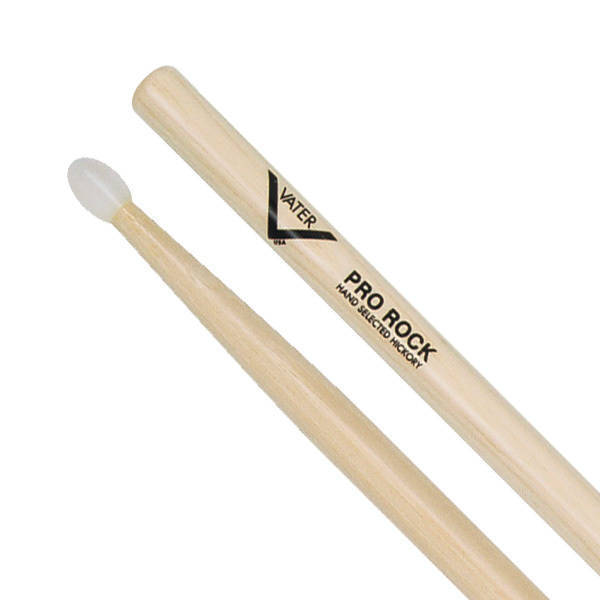 Vater VHPRN - Vater American Hickory Drumsticks-Pro Rock Nylon Tip