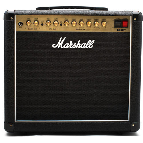 Marshall DSL20CR 2-Channel Valve Combo Amplifier with Variable Output (20W)