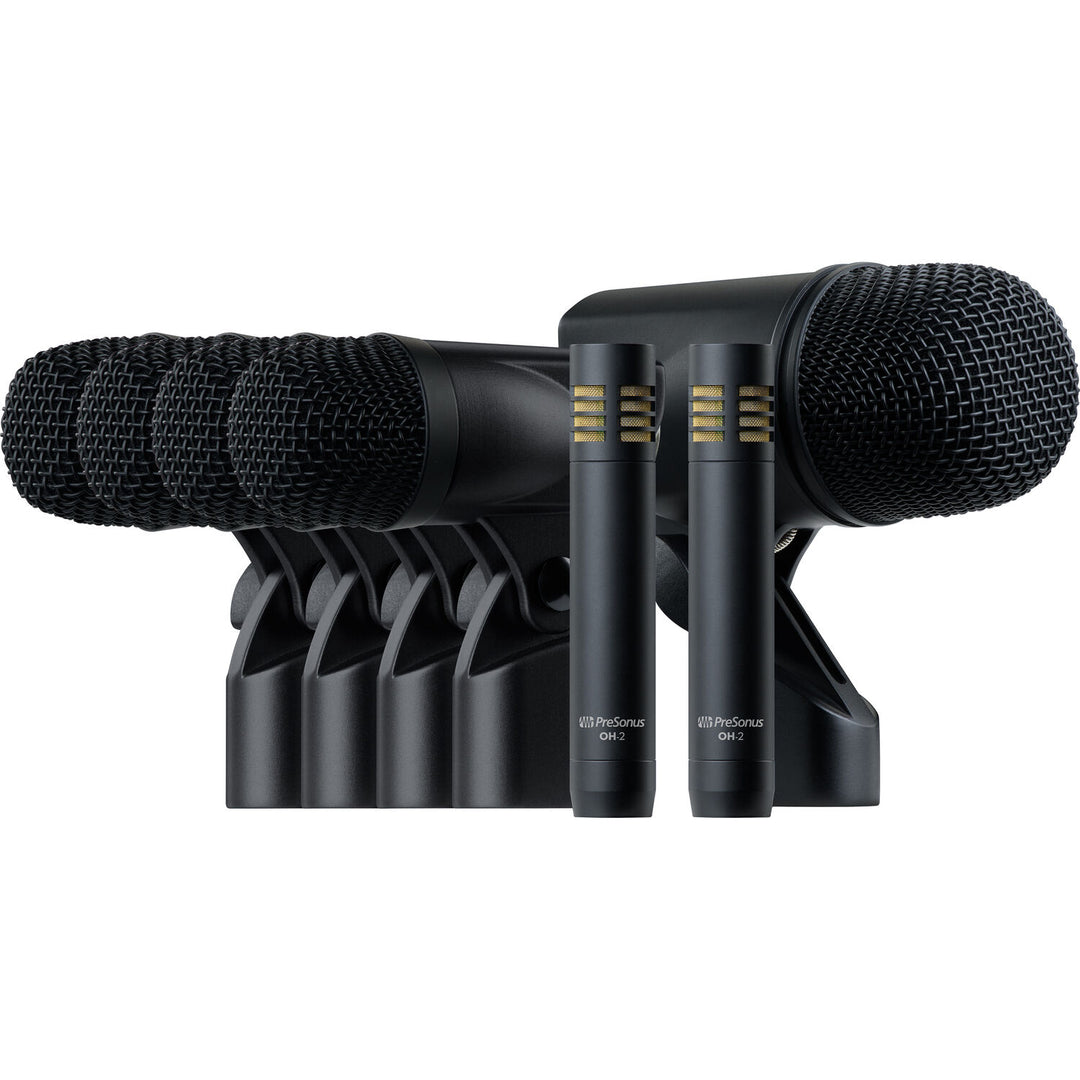 PreSonus DM-7 Complete Drum Microphone Set for Recording and Live Sound