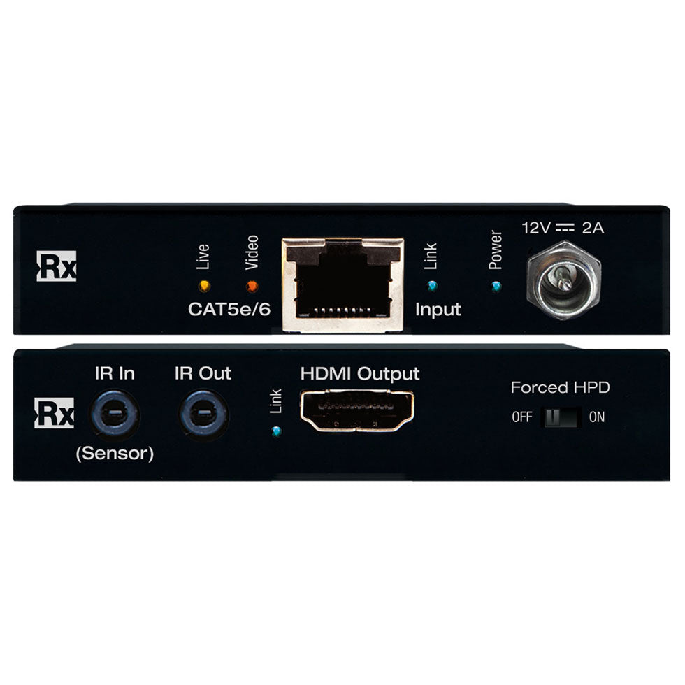 Key Digital KD-EX18GRX 4K 18G UHDoTP 35m Rx w/ Power Over Cat and Two-Way IR