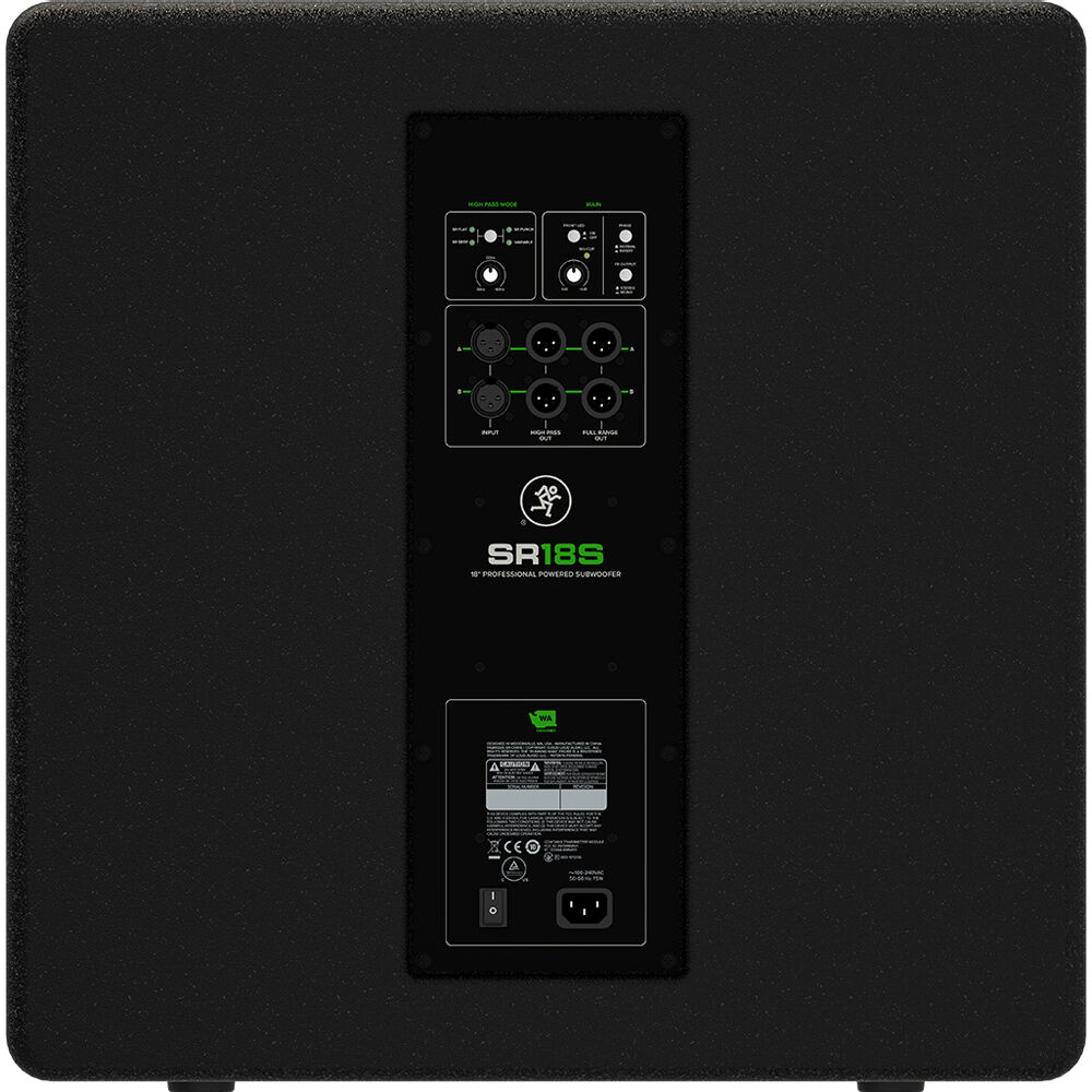 Mackie SR18S Professional 18” 1600W Powered Subwoofer