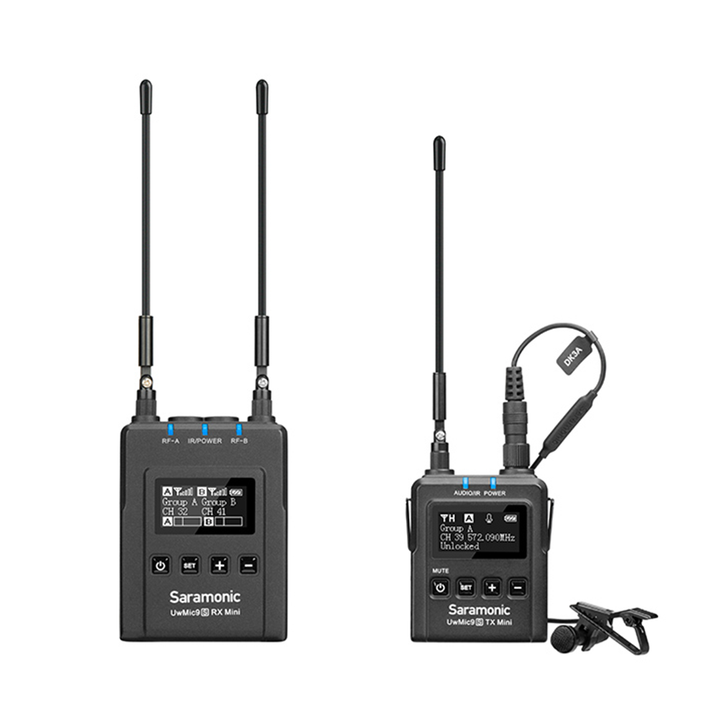 Saramonic UwMic9S Kit1 MINI UHF Wireless Microphone Single-Channel