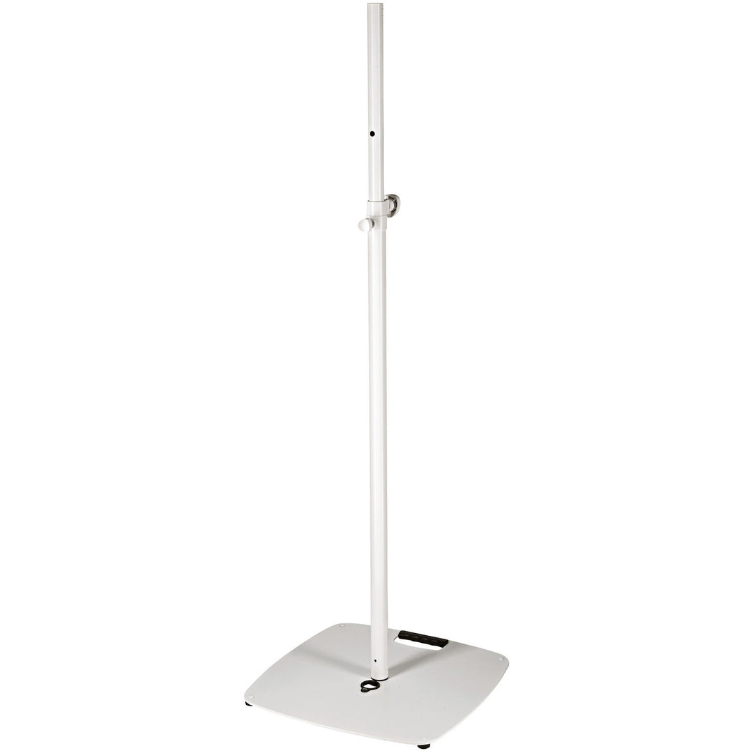 K&M 24624 Starline Light Stand with Heavy Cast Base - White