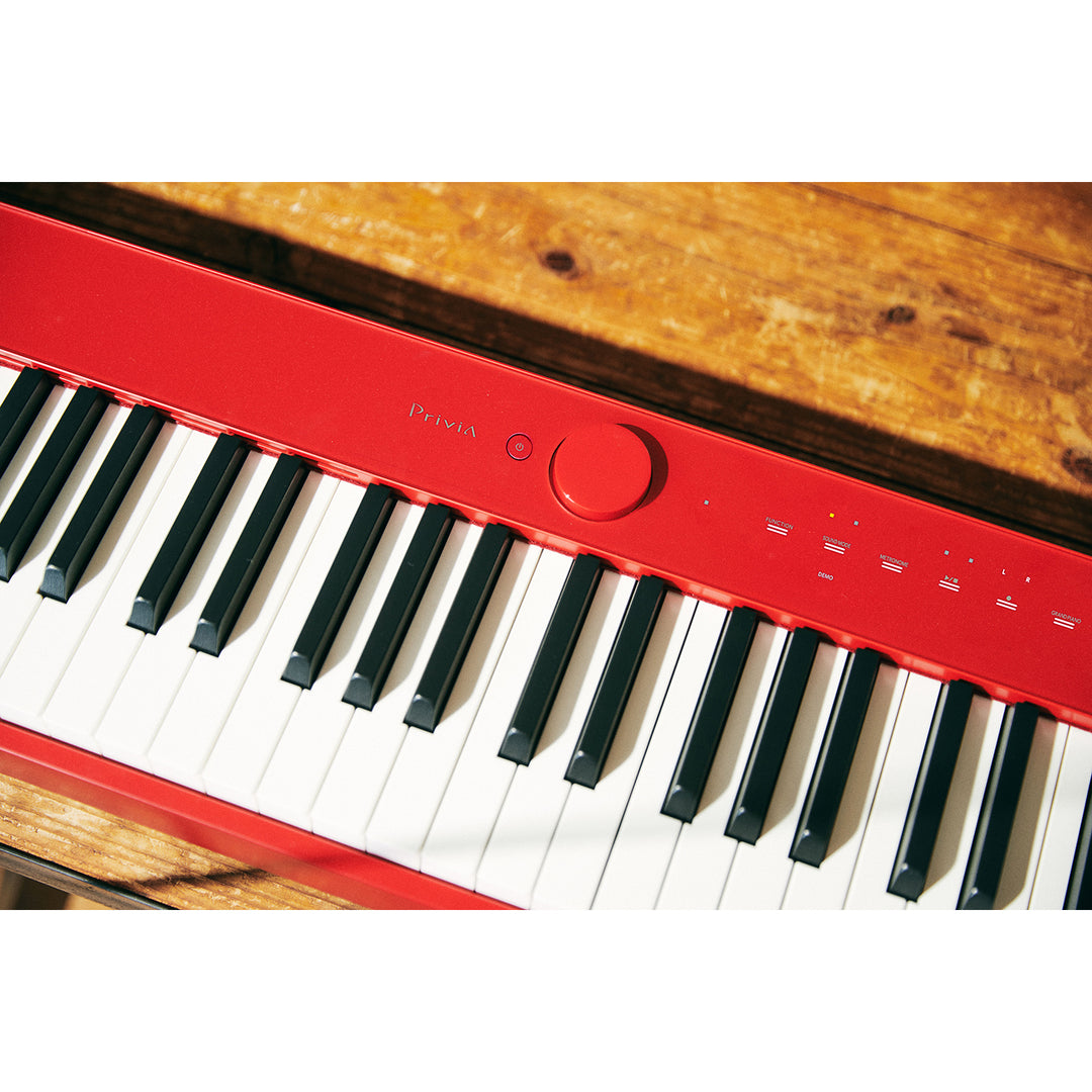 Casio PX-S1100 Digital 88-Key Piano w/ 18-Tones & Smart Scaled Action - Red