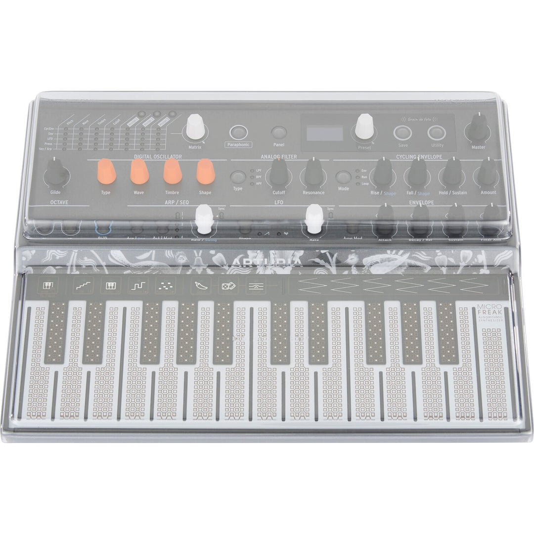 Decksaver Dust Cover for Arturia Microfreak Synthesizer
