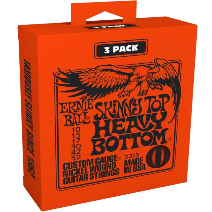 Ernie Ball 3215EB SKINNY TOP HEAVY BOTTOM 3 PACK