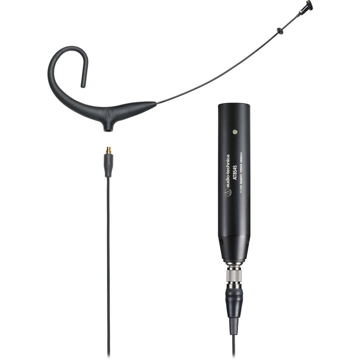 Audio-Technica BP894x MicroSet Cardioid Condenser Headworn Microphone - AT8545 Power Module (Black)