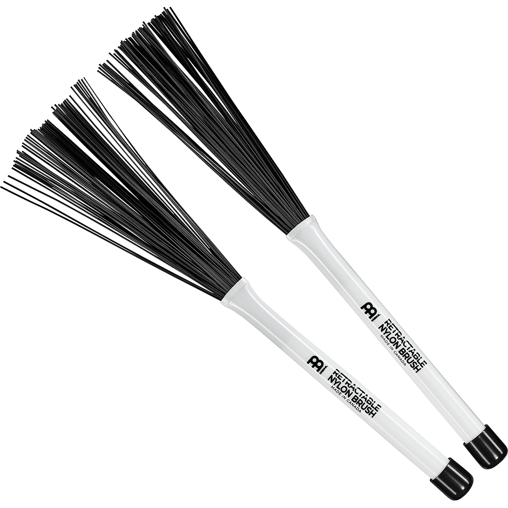 Meinl SB304- Meinl Percussion Retractable Nylon Brushes