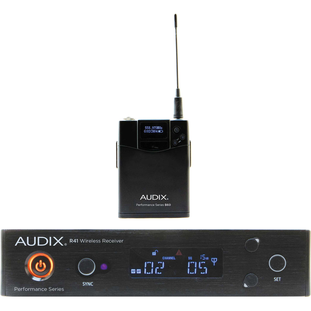 Audix Audix AP41 BP Single-Channel Bodypack Wireless System (A: 522 MHz – 554 MHz)