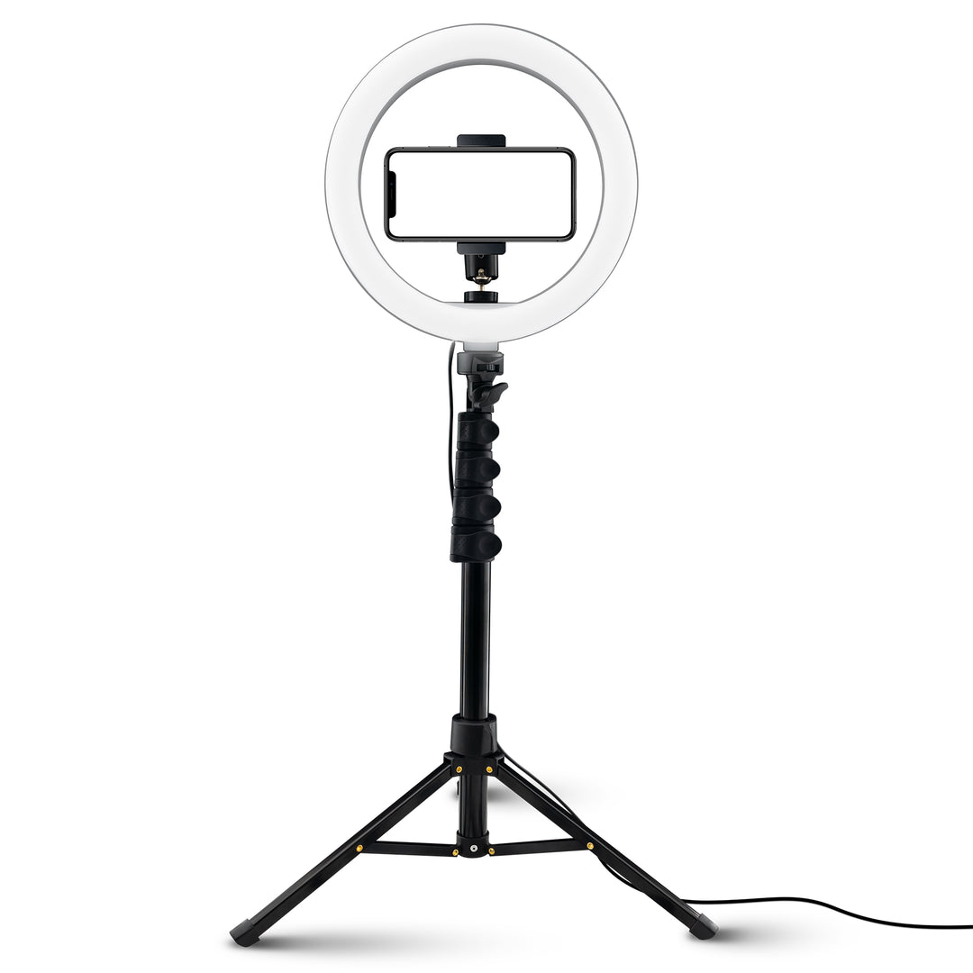 Mackie mRING-10 3-Color Ring Light Kit w/ Stand & Remote - 10"