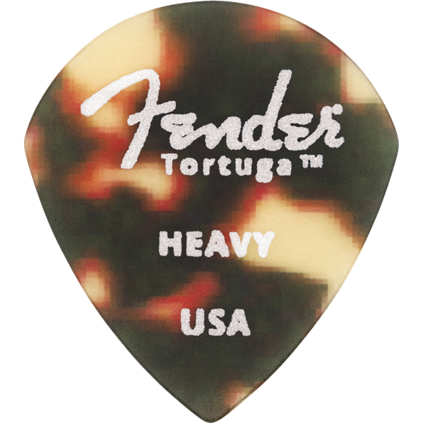 Fender 551 Shape Tortuga Picks — 6-Pack - Shell
