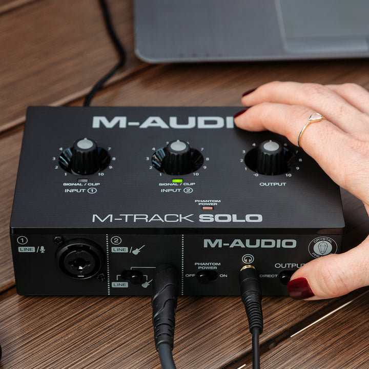 M-Audio M-Track Solo 2-Channel USB Audio Interface