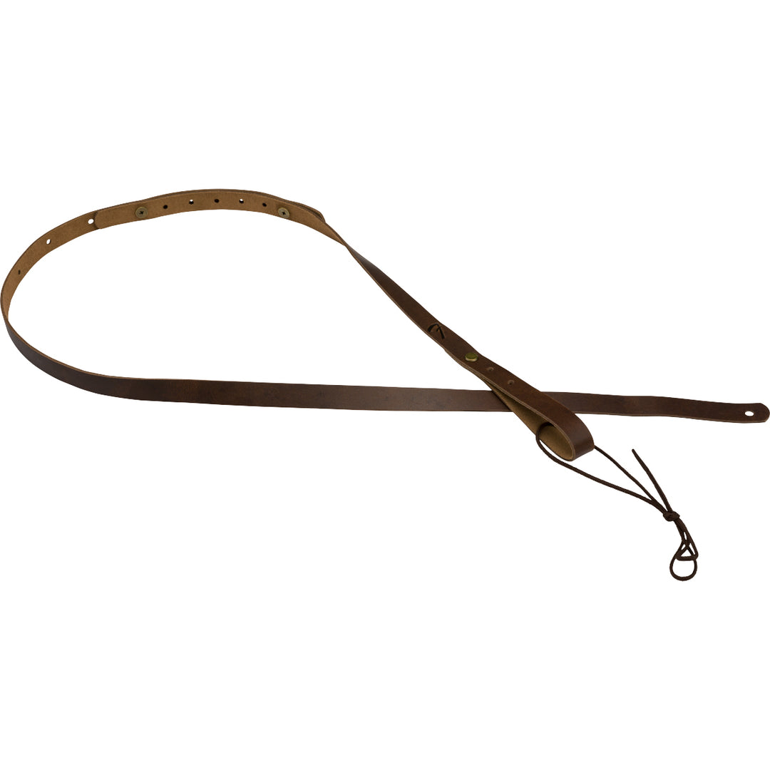 Fender Paramount Mandolin Leather Strap - Brown