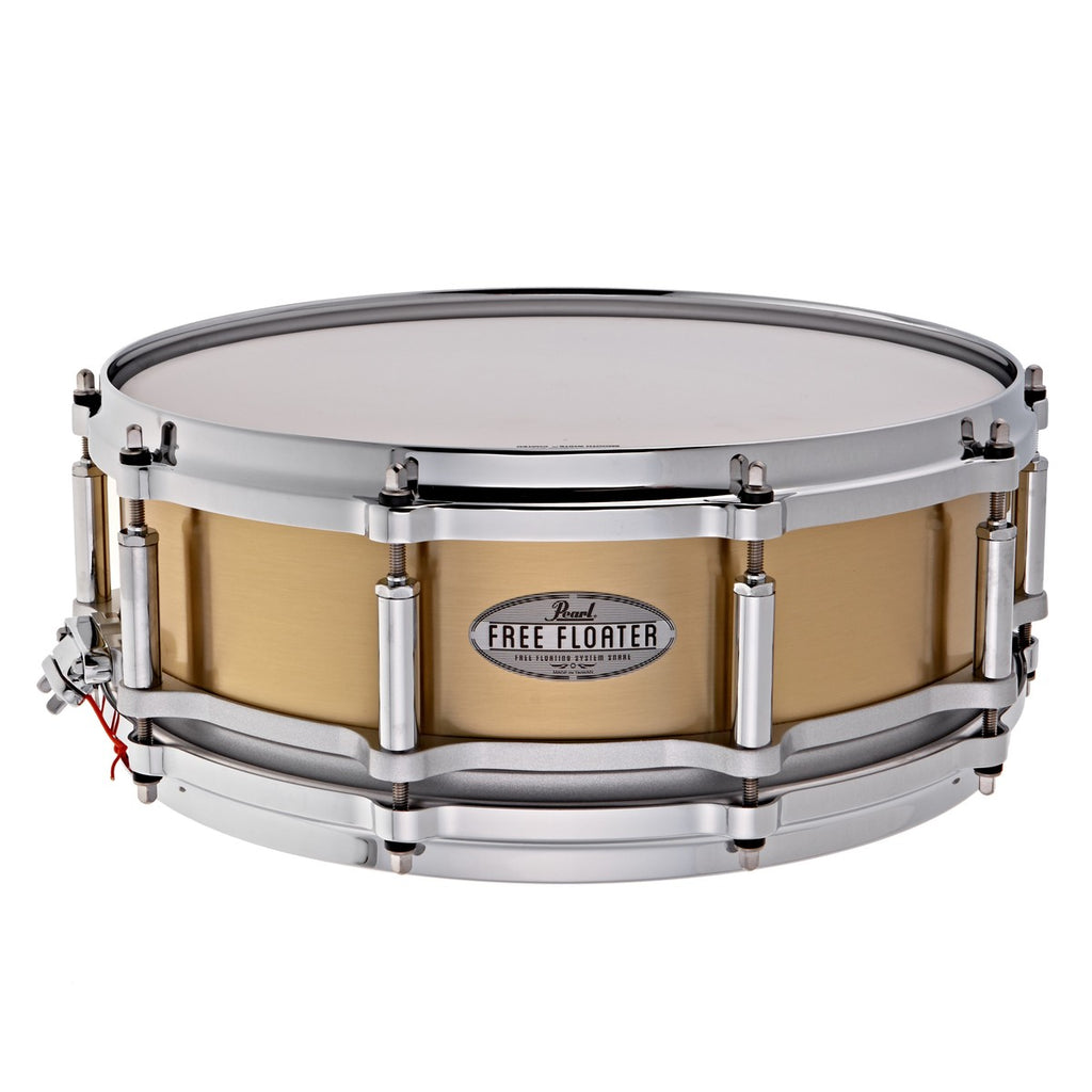Pearl FTBR Free Floating x5 Brass Snare Drum – Music City Canada