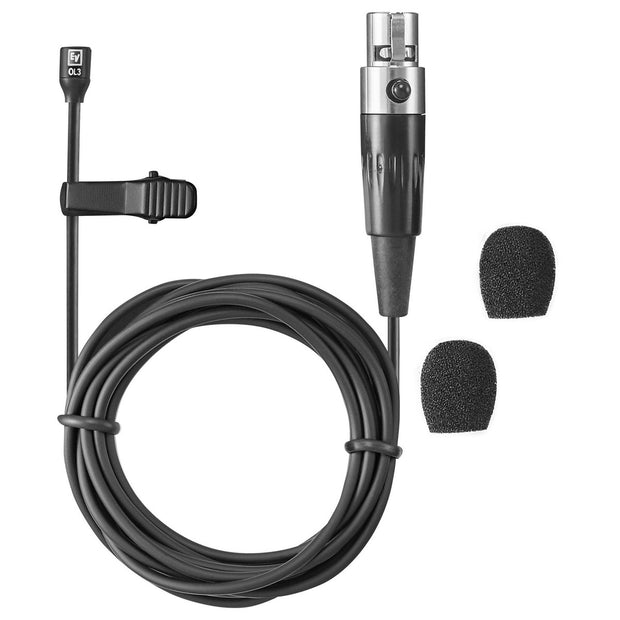 Electro-Voice RE3-ACC-OL3 - Omnidirectional lavalier mic with TA4F