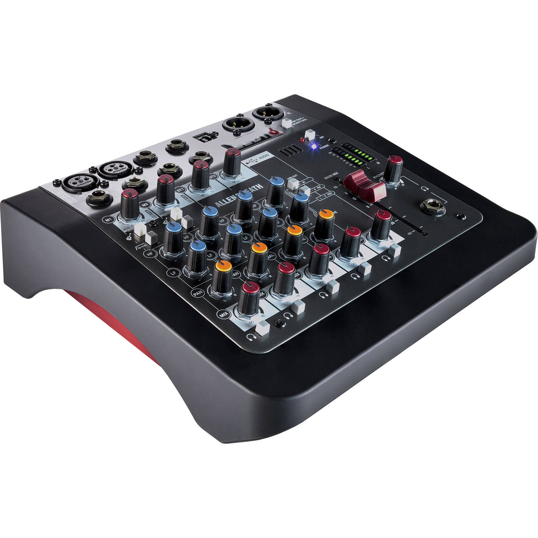 Allen & Heath ZEDi-8 Compact 8-Input Mixer w/USB