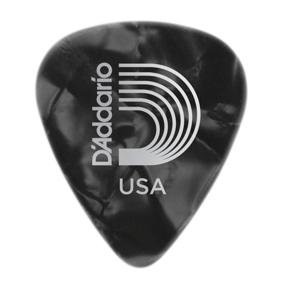 D'Addario 1CBKP6-10 - 10 STD-PICK-CEL-BKPEARL- HEAVY