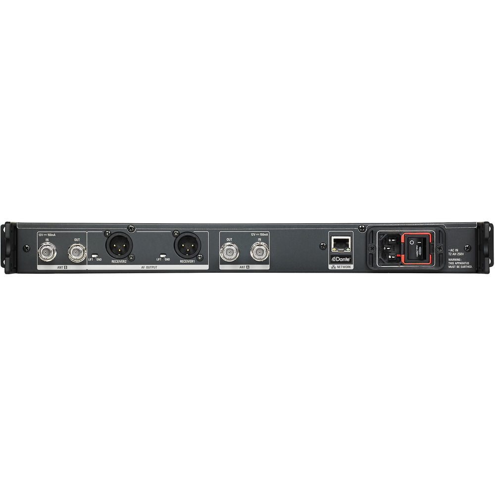Audio-Technica ATW-R5220DANDF1 5000 Series 3rd Gen Dual Wireless Receiver w/ Dante (DF1: 470 to 608 MHz & 653 to 663 MHz)