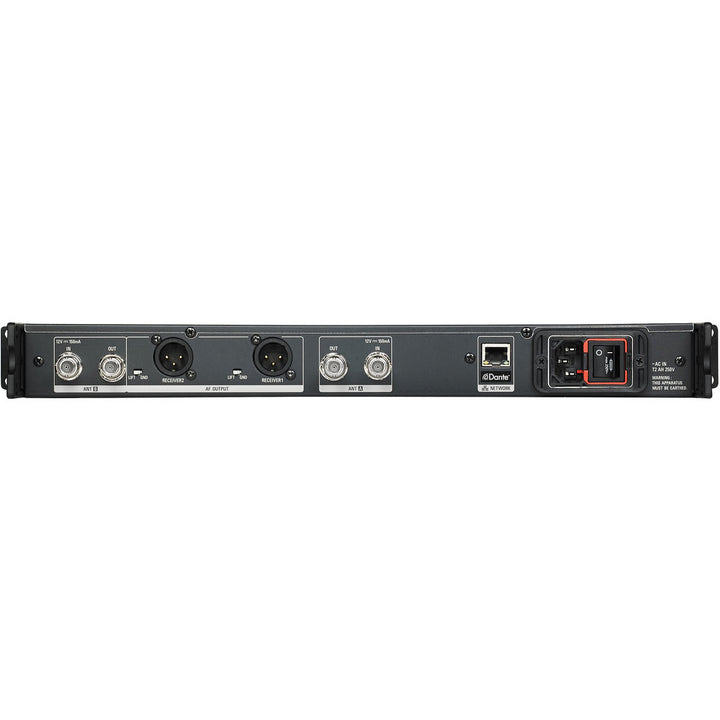 Audio-Technica ATW-R5220DANDF1 5000 Series 3rd Gen Dual Wireless Receiver w/ Dante (DF1: 470 to 608 MHz & 653 to 663 MHz)