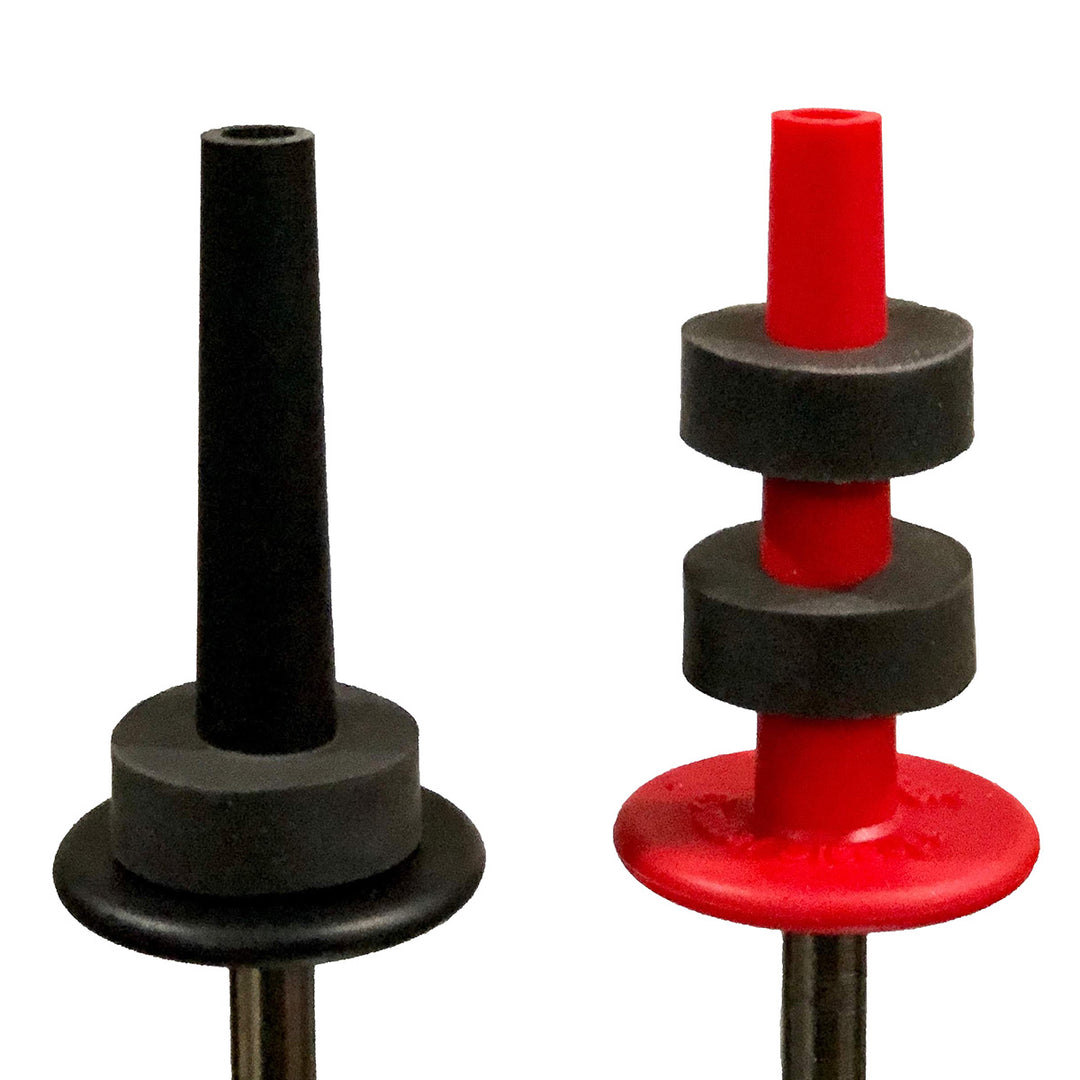 No Nuts 6001-No Nuts Cym Rings Black (6-Pack)