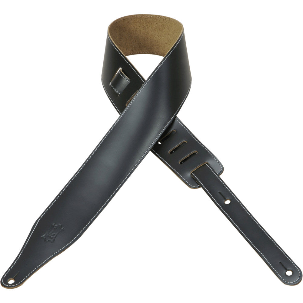 Levy's DM17-BLK Genuine Leather Guitar Straps