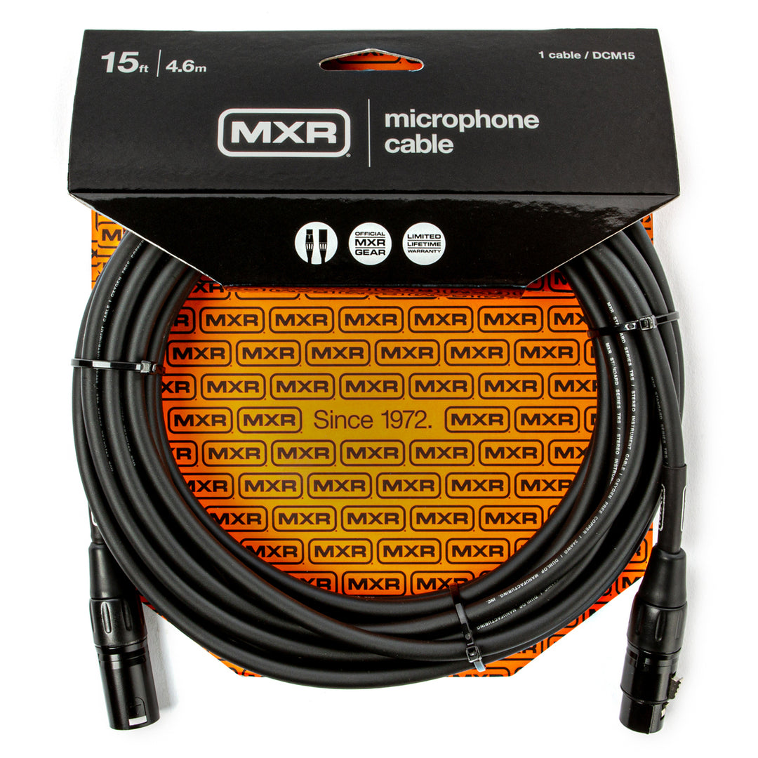 MXR DCM15 Microphone Cable - 15'