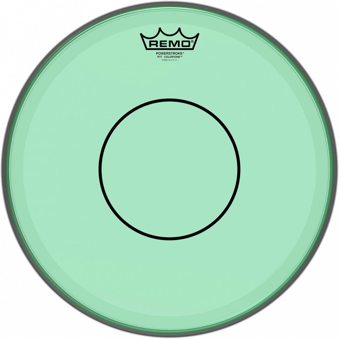Remo P7-0314-CT-GN - 14'' Pwrstr® 77 Colortone™Green