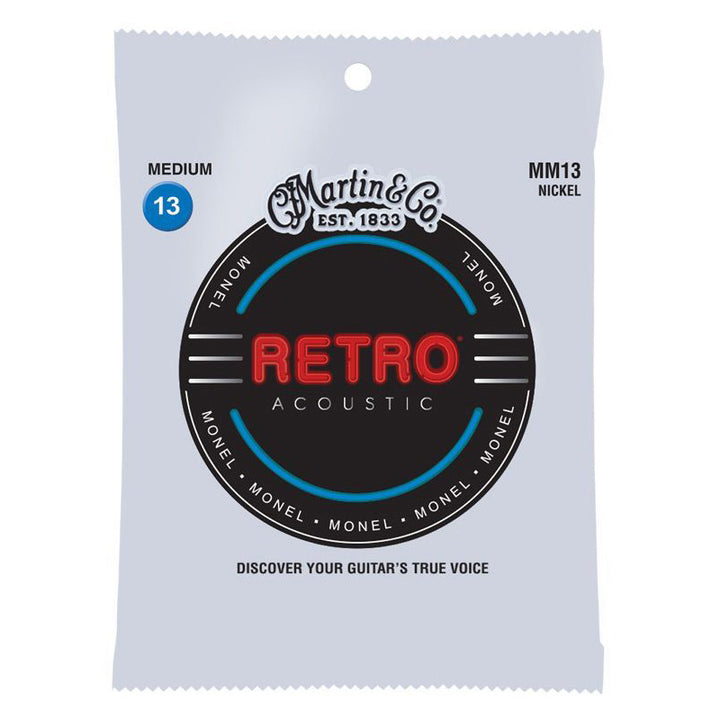 Martin MM13 Retro Acoustic Guitar Strings - Medium 13-56