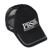 PRS Hat, Trucker, PRS Block Logo White, Black