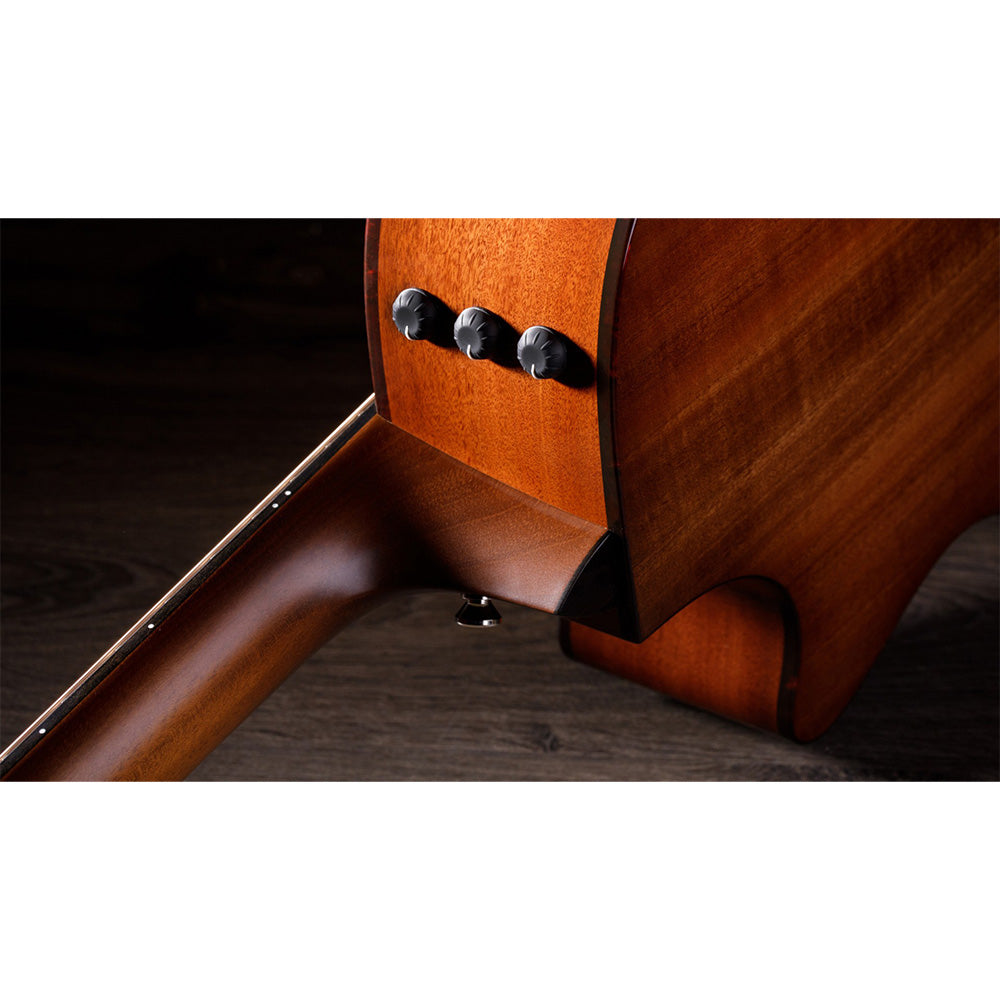 Taylor Guitars 512ce, West African Crelicam Ebony Fretboard, Expression System ® 2 Electronics, Venetian Cutaway with Taylor Deluxe Hardshell Brown Case
