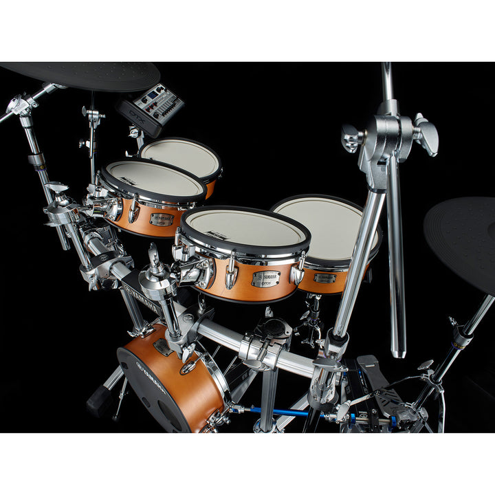 Yamaha DTX10KXRW Electronic Drum Kit with Module, TCS Pad Set, Cymbals, Hardware and Rack-Real Wood (dtx-10-kx-rw)