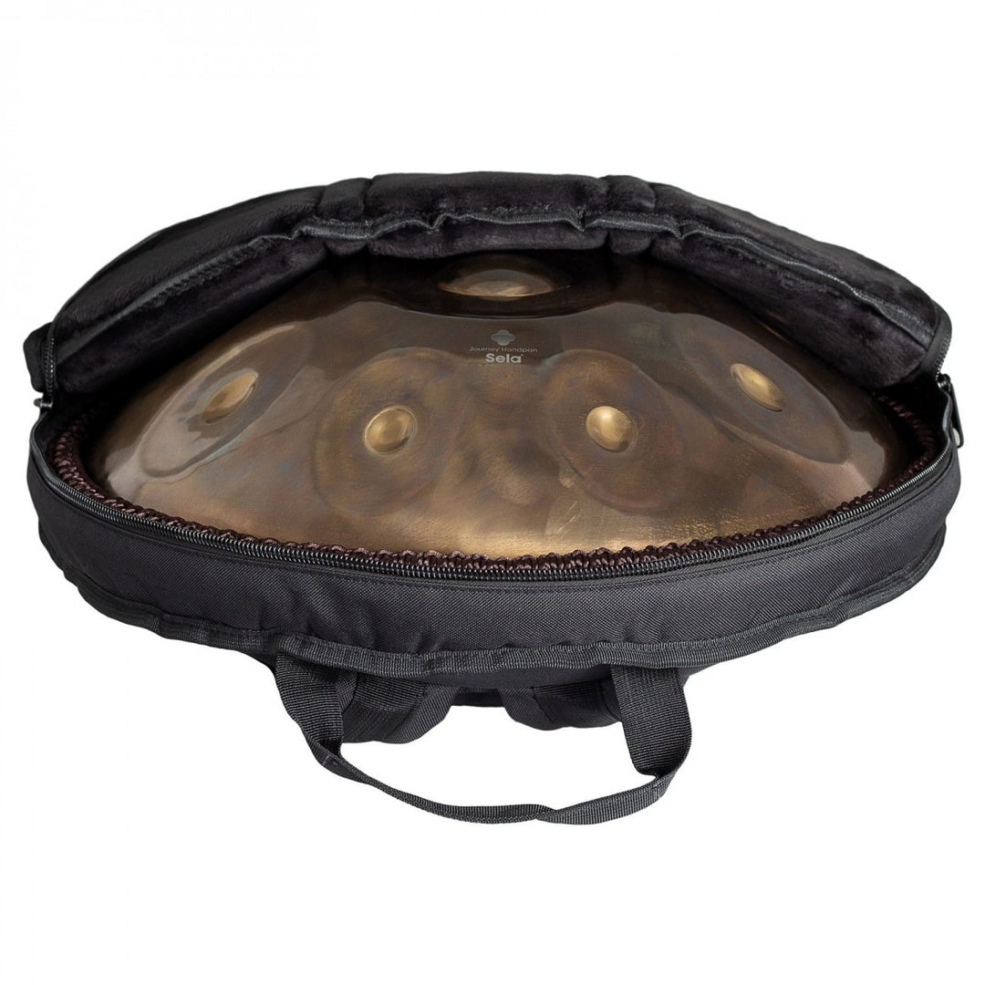 Sela SE306 Journey Handpan F# Integral Stainless Steel (440 Hz; incl. padded bag)