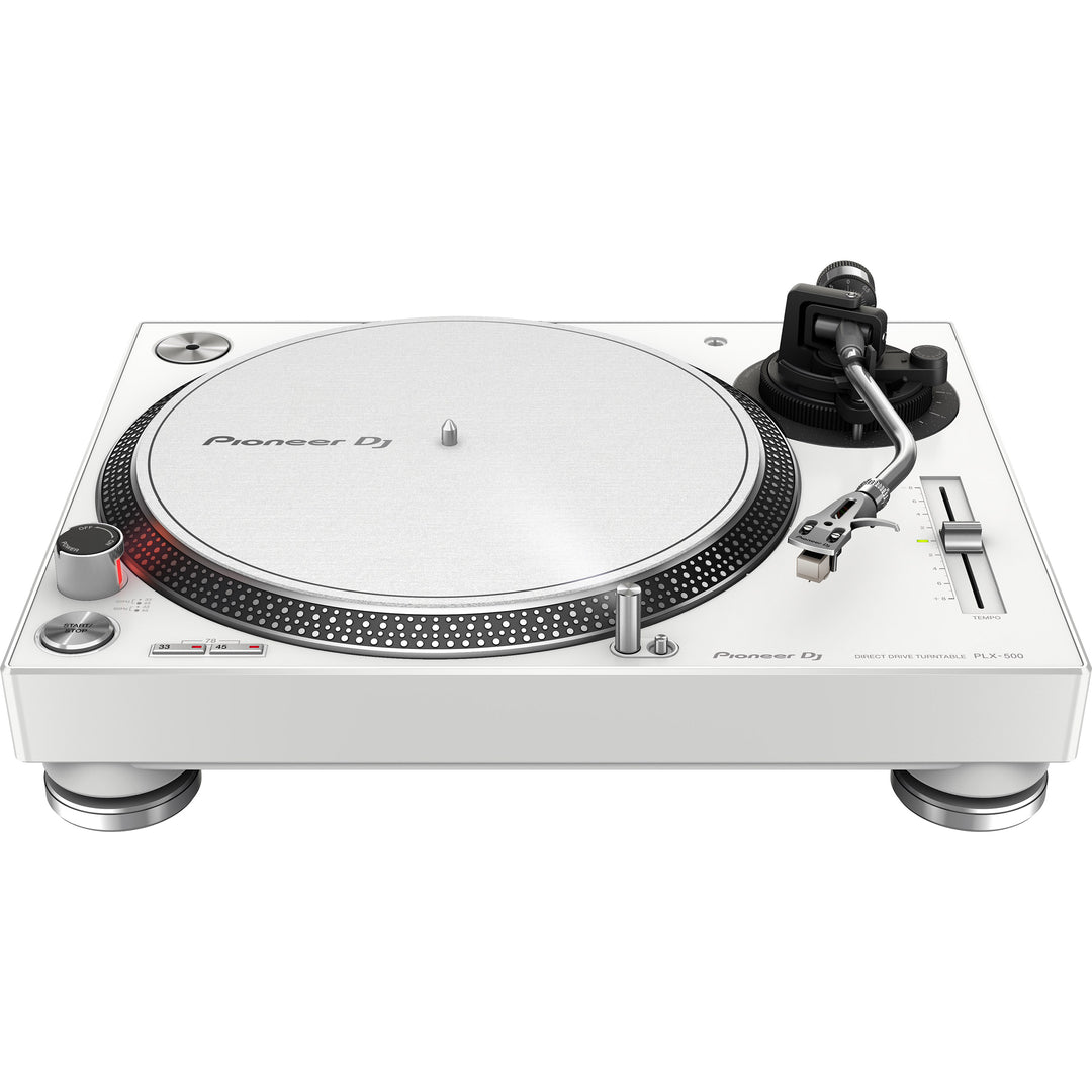 Pioneer DJ PLX-500 High-Torque Direct Drive Turntable - White