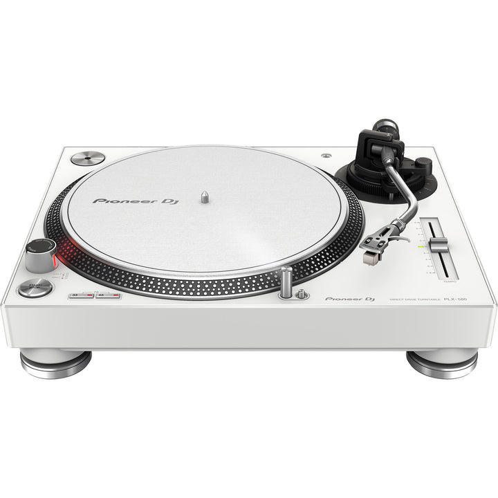 Pioneer DJ PLX-500 High-Torque Direct Drive Turntable - White