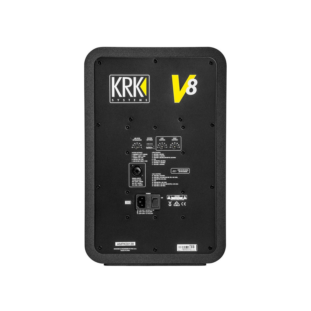 KRK V8S4 V SERIES 4 - 8'' STUDIO MONITOR