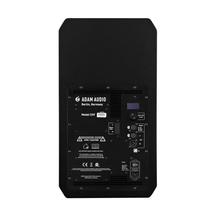 S3V - 3 way, 9" woofer, 4.5" midrange, Analogue and Digital Inputs, onboard DSP - Music City Canada