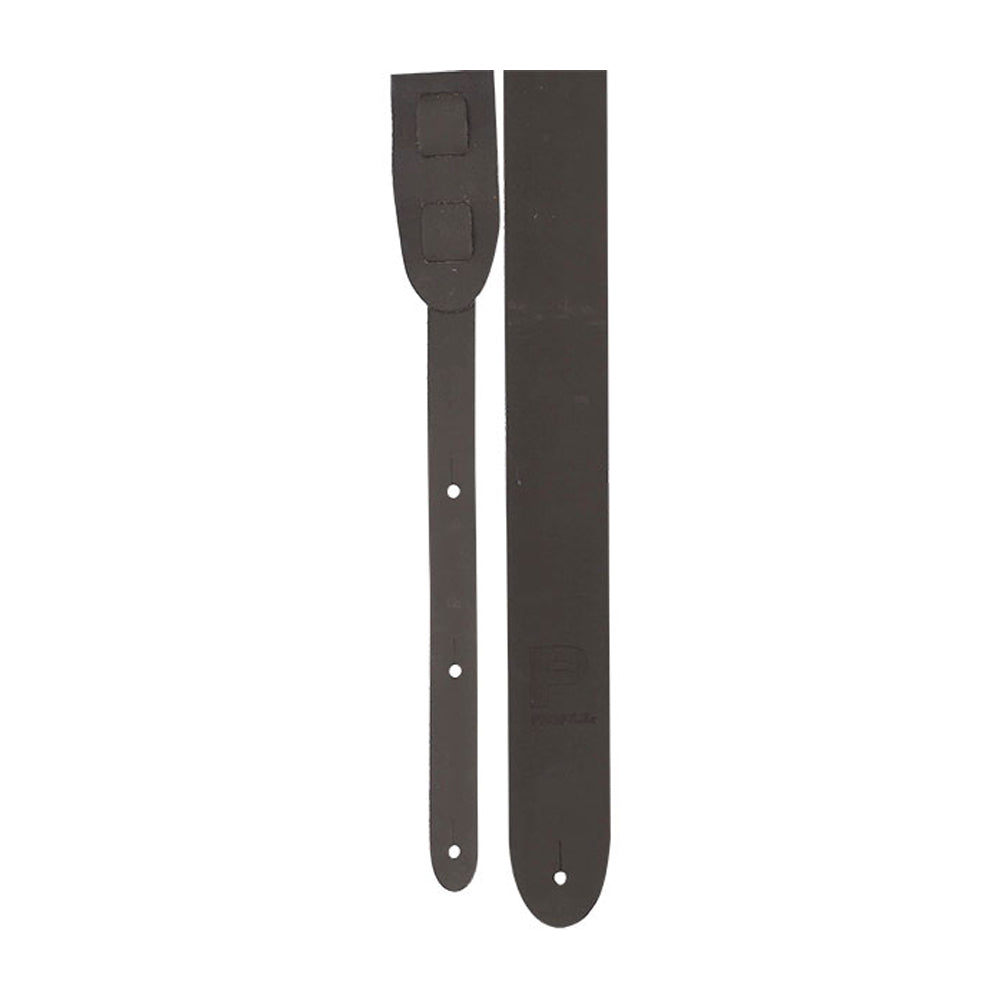 Profile PGS825-C - 2''Chestnut Leather Gtr Strap Made in Canada,Adj.41''-56''