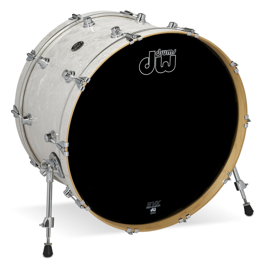 DW Performance Series Bass Drum 14x24 Finish Ply - White Marine