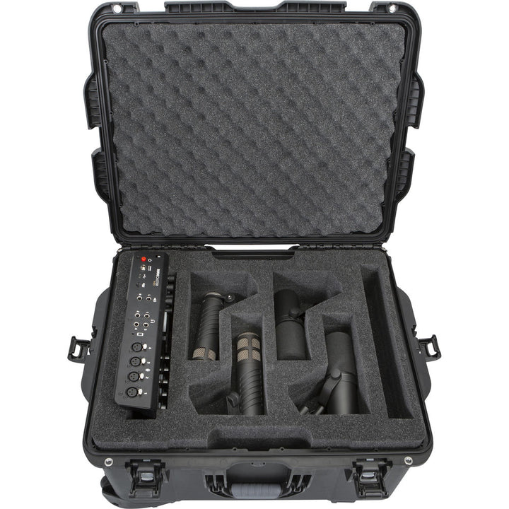 Gator Titan Series Waterproof Case for Rodecaster Pro w/ 4x Mics and 4x Headsets