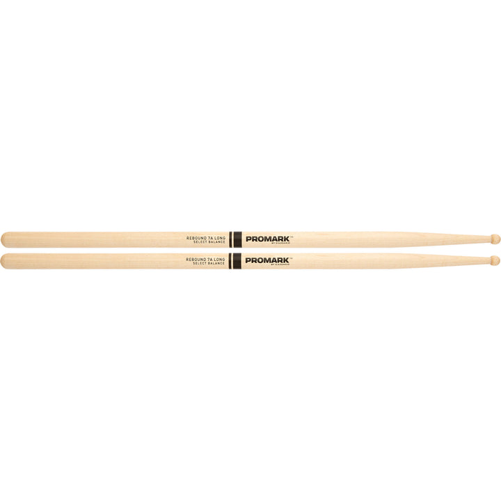 Promark RBM535LRW -Pro Mark Maple Rebound 7A Long 5.35 Maple Acorn Tip Drumsticks