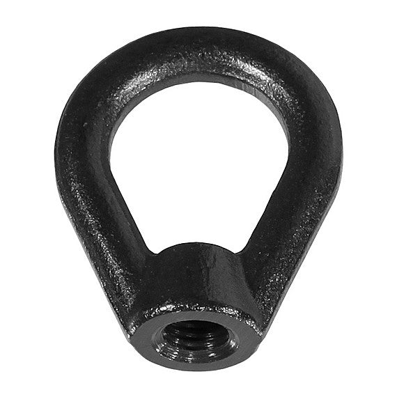 The Light Source - 1/2-13 Eye Nut Steel, Black Zinc