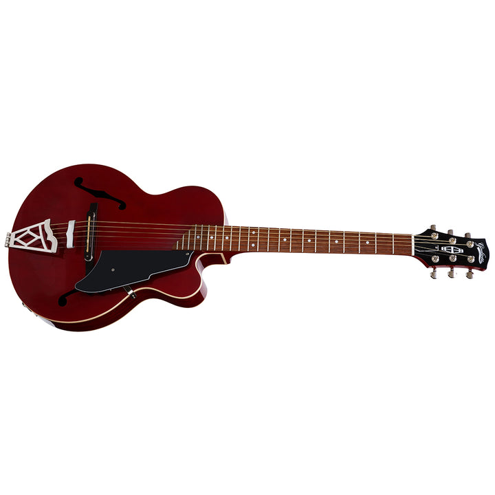 Vox - "Giulietta "VGA-3PS Acoustic Electric Guitar - Active /Passive w/ Deluxe Vox Bag - Trans Red