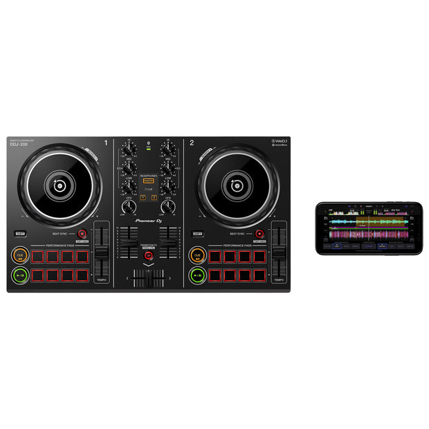 Pioneer DJ DDJ-200 Portable 2-Channel Smart DJ Controller