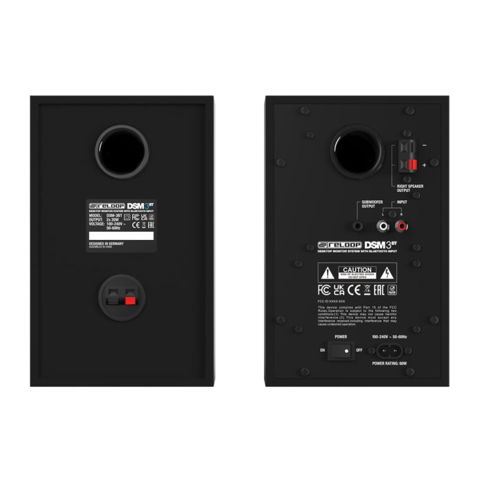Reloop DSM-3 BT Smart Desktop Monitor System w/ Wireless Input