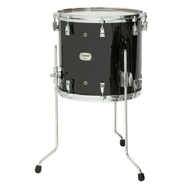 Yamaha Absolute Hybrid Maple 14” x 13” Floor Tom - Solid Black