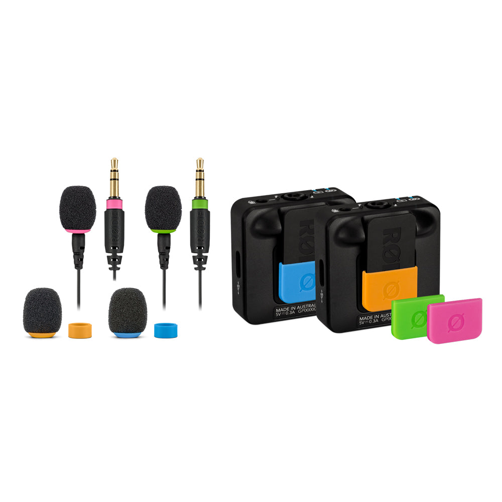 Rode Microphones COLORS 2 Set of Coloured Identification Tags for Wire ...