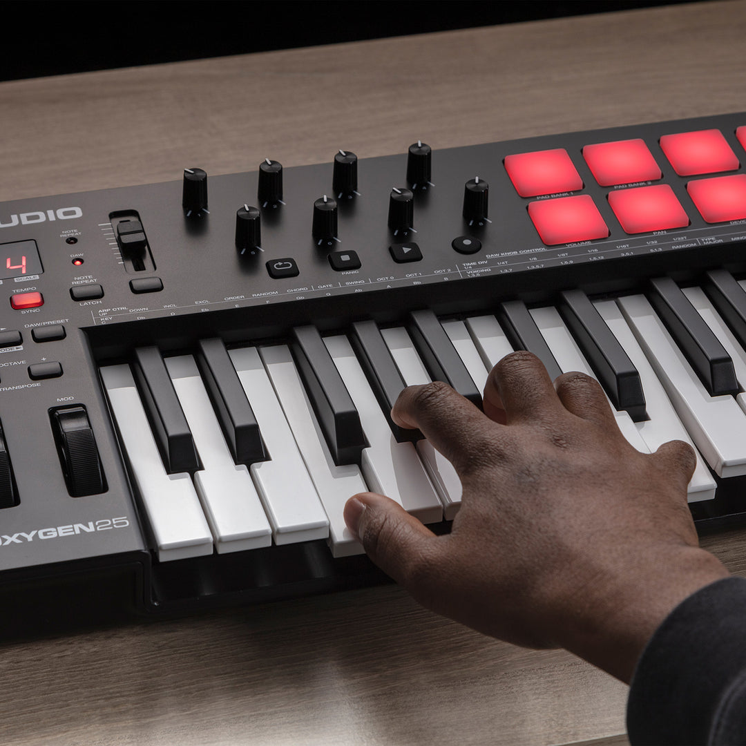 M-Audio Oxygen 25 MKV 25-Key USB Midi Controller w/ Smart Controls and Auto-Mapping
